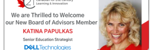 We are Thrilled to Welcome our New Board of Advisors Member KATINA PAPULKAS